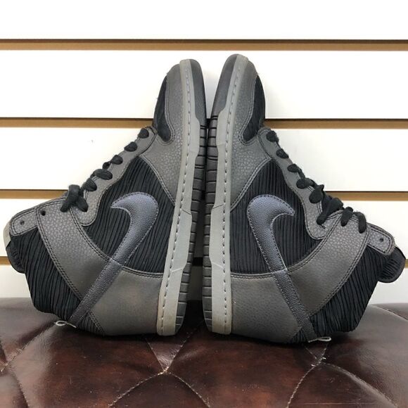 Nike Dunk Sky Hi Gray Black Metallic Hidden Wedge 528899-015 Sz 9.5 US RARE - Picture 7 of 9